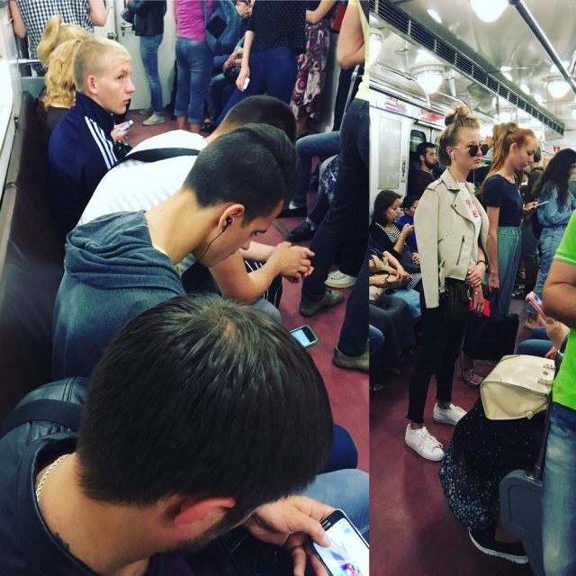 Модники и модницы нашего метро (41 фото)