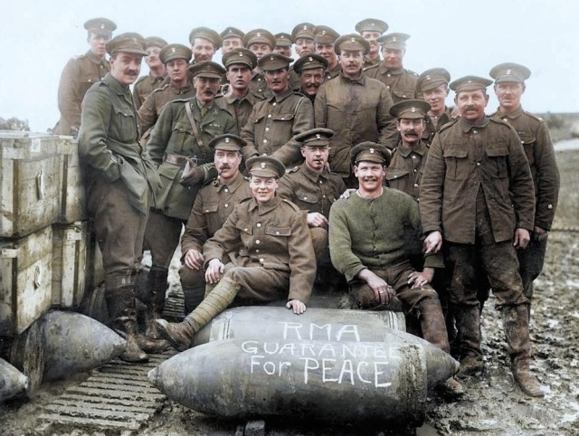 Колоризированные фотографии Первой мировой войны (31 фото)