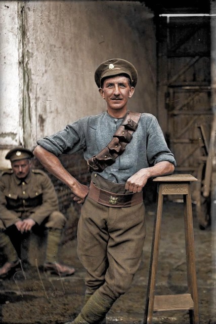 Колоризированные фотографии Первой мировой войны (31 фото)
