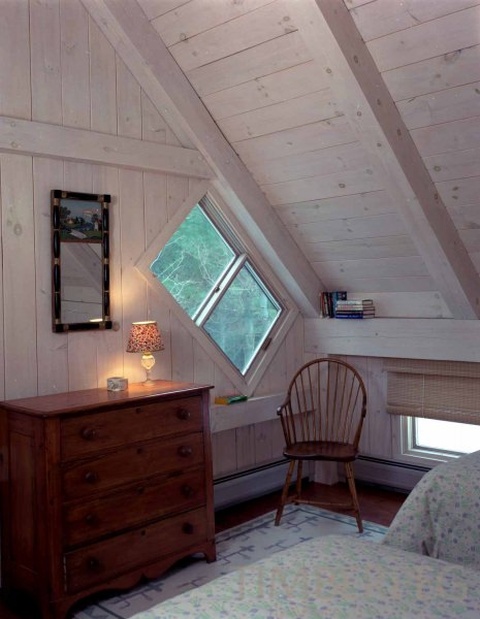 Ведьмино окно - традиция народной архитектуры в Вермонте (4 фото)