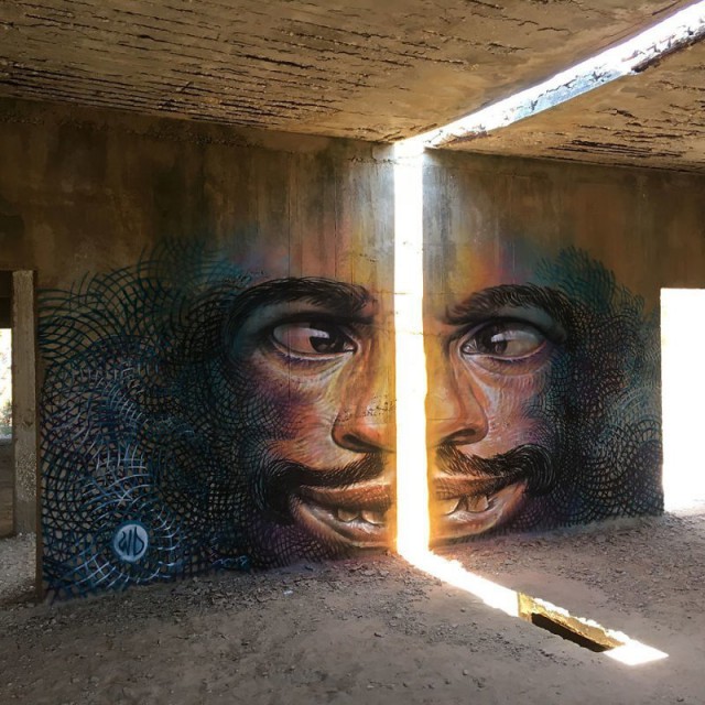 Впечатляющие фотореалистичные граффити (44 фото)