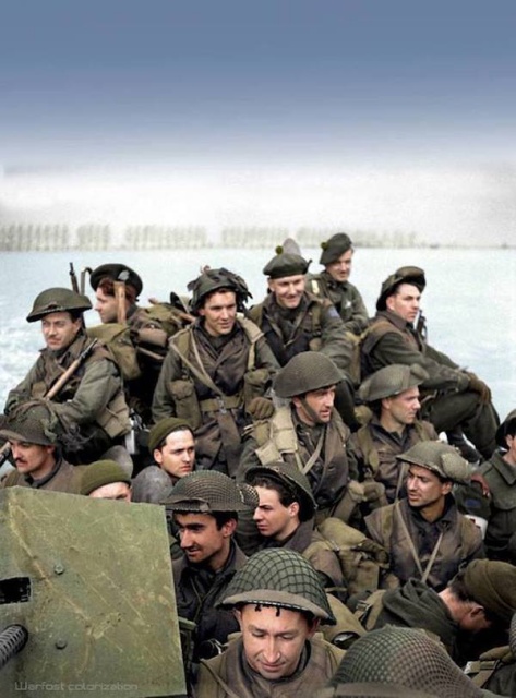 Вторая мировая война в цвете (32 фото)