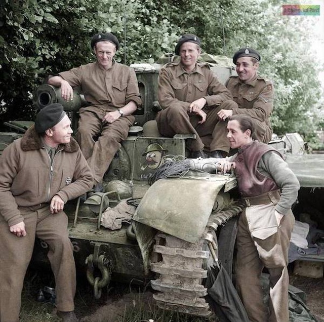 Вторая мировая война в цвете (32 фото)
