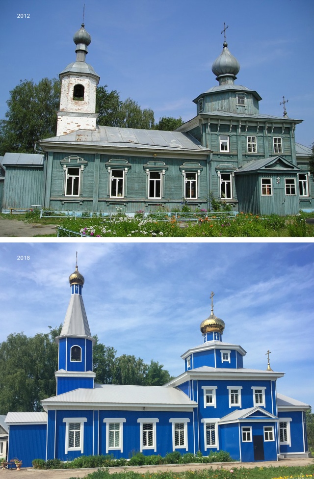Обновление старинных храмов "по-современному" (13 фото)