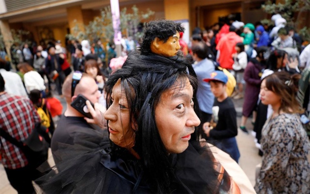 Парад в честь Хэллоуина в Японии (17 фото)