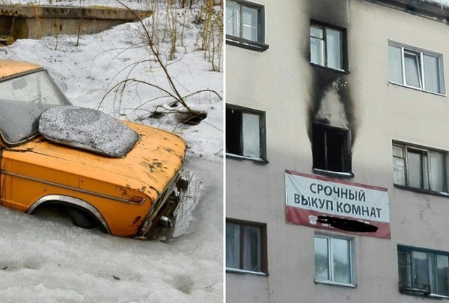 Мурманск - суровый город для самых горячих людей (17 фото + видео)