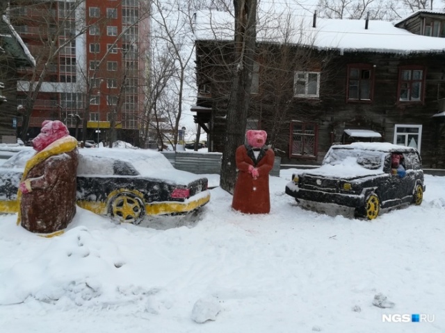 Креативное уличное искусство в Новосибирске (2 фото)
