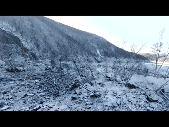 Метеорит засыпал русло реки Бурея на Дальнем Востоке