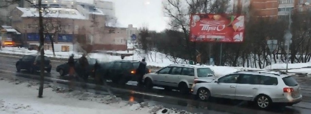 Странная авария в Белоруссии (2 фото)