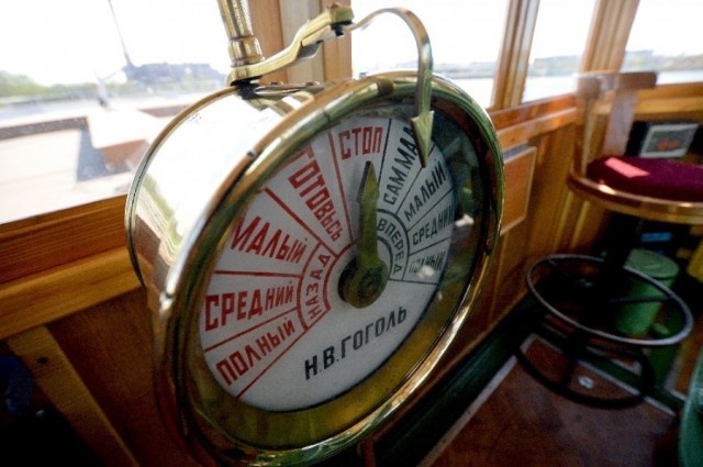 Колёсный пароход "Н.В. Гоголь" - старейший пассажирский корабль России (19 фото)