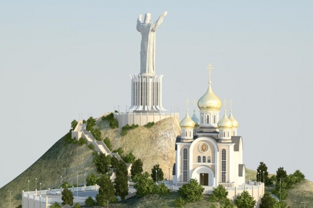 Во Владивостоке может появиться 68-метровая статуя Иисуса Христа (5 фото + видео)