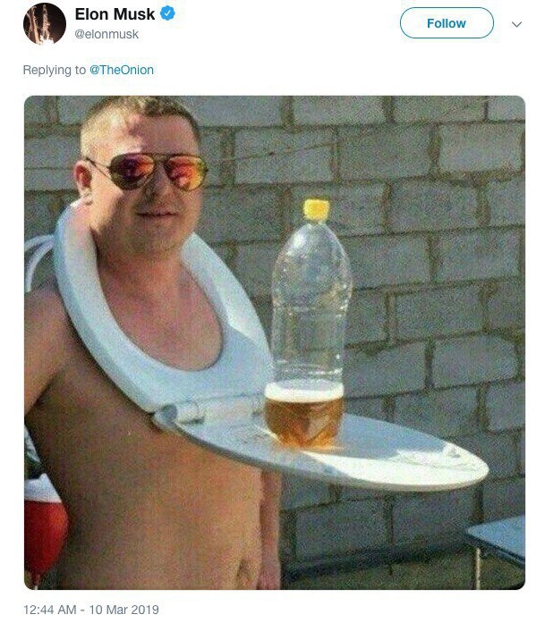 Илон Маск опубликовал русский мем в своем Twitter-аккаунте (2 фото)