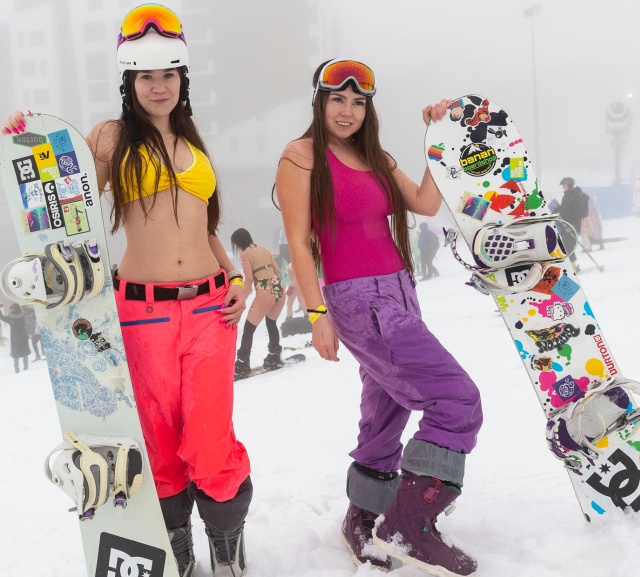 Фестиваль BoogelWoogel собрал в Сочи 25 тысяч лыжников и сноубордистов (28 фото + видео)