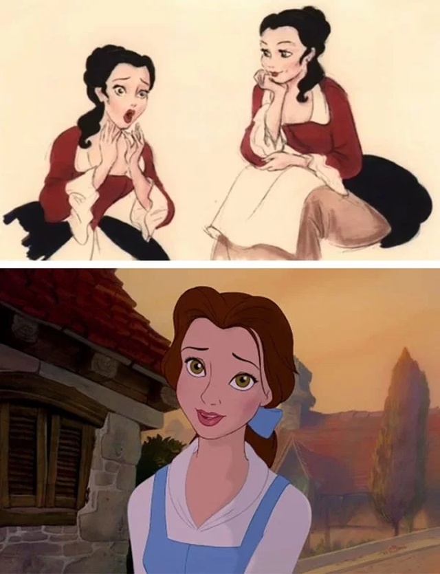 Зарисовки персонажей Disney (30 фото)
