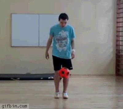 Неудачи во время жонглирования (15 гифок)