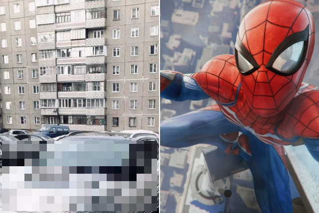 "Супергерой" из Барнаула борется с нарушителями правил парковки (2 фото)