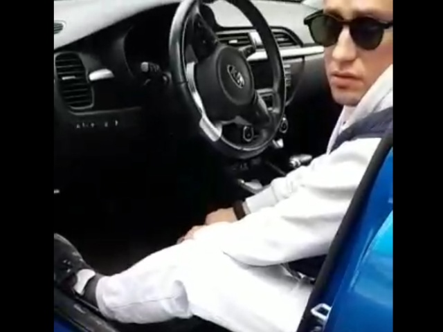 Актер Павел Прилучный забрался в чужой автомобиль и заснул