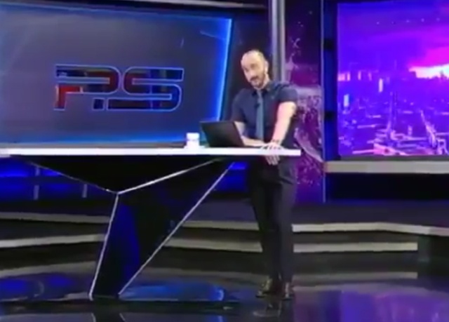 Грузинский телеканал "Рустави 2" на время приостановил вещание после нецензурной брани Георгия Габунии в адрес Владимира Путина