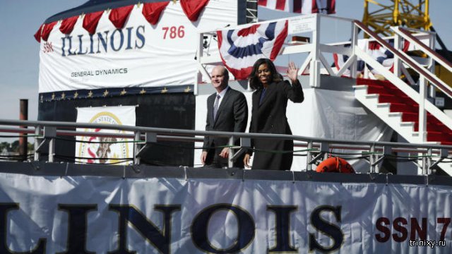Мишель Обама очень огорчила американских подводников