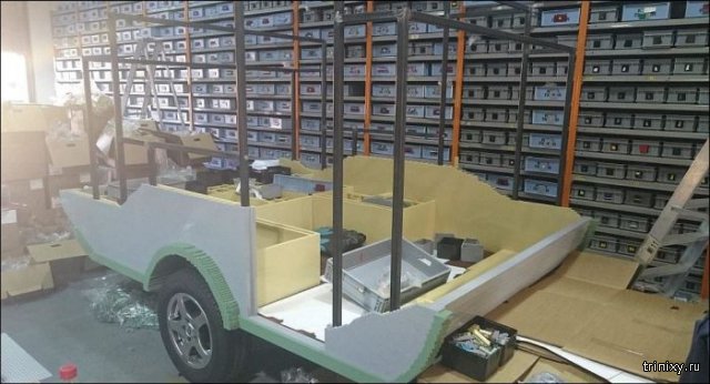 Прицеп-караван из конструктора Lego