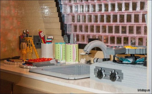 Прицеп-караван из конструктора Lego