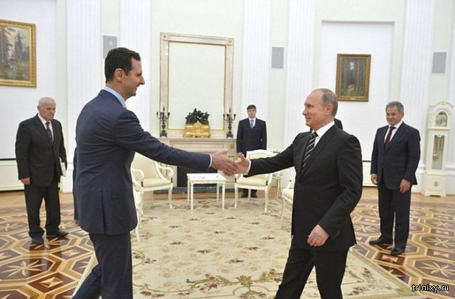В Москве состоялась встреча Башара Асада и Владимира Путина