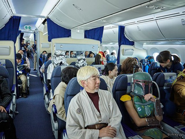 В Японии появились пассажирские самолеты для поклонников «Звёздных войн»