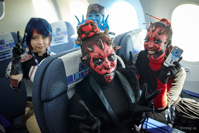 В Японии появились пассажирские самолеты для поклонников «Звёздных войн»