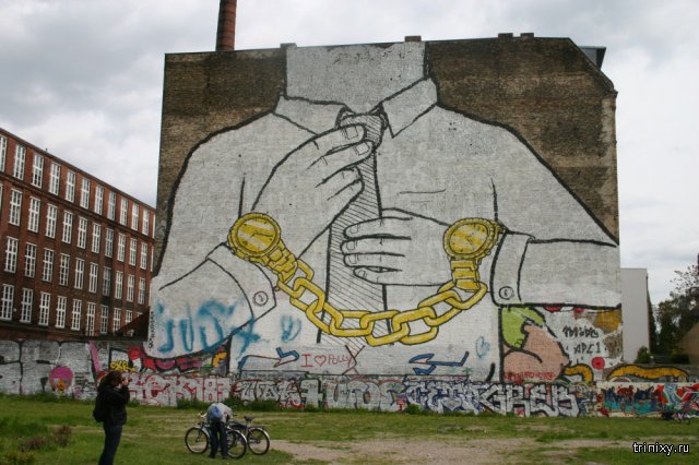 Стрит-Арт на улицах мира. Рисунки на стенах, граффити