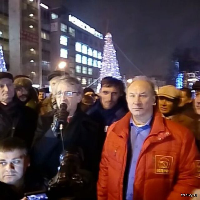 В Москве у Пушкинской площади собрался \
