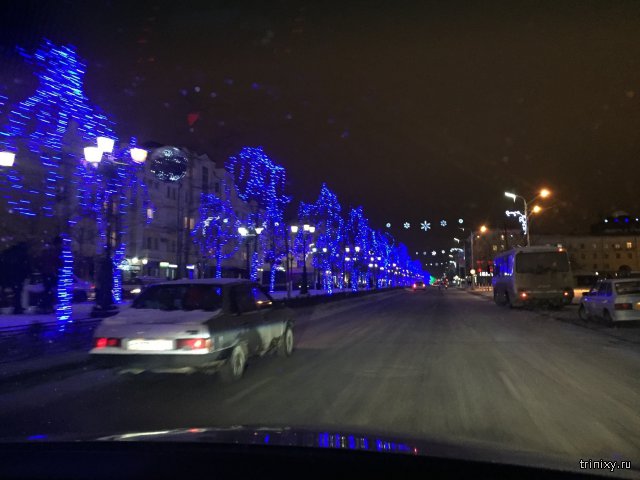 Новогодняя ночь в Грозном