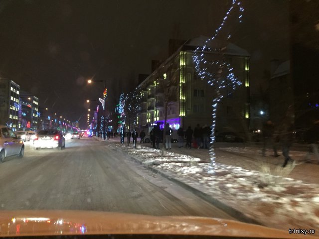 Новогодняя ночь в Грозном