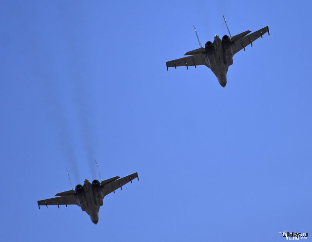 Сверхманевренные самолеты Су-35С усилили авиабазу под Владивостоком (ФОТО)