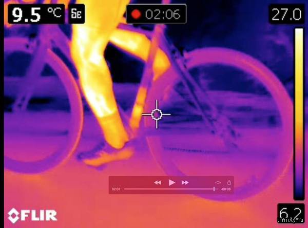 Теплосъёмка разоблачила велогонщиков со скрытыми электромоторами