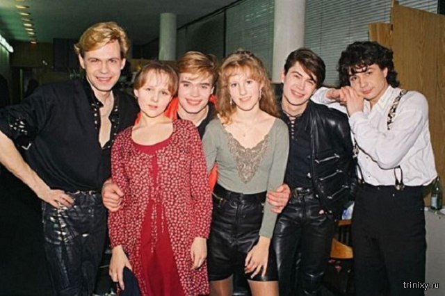 Российские звезды в 90-е