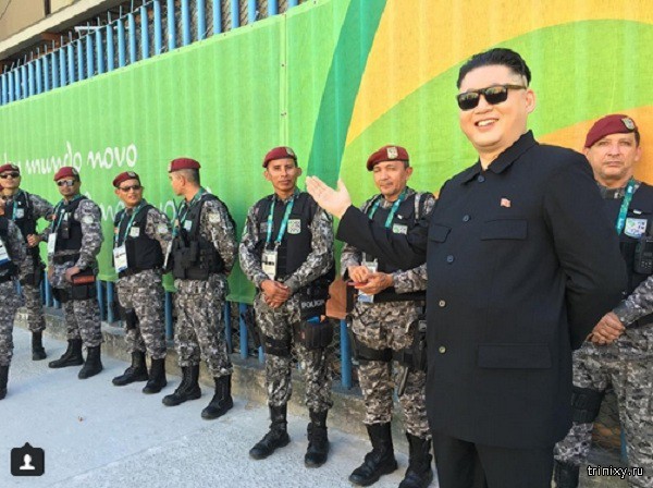 На Олимпийских играх в Бразилии нашли двойника Ким Чен Ына