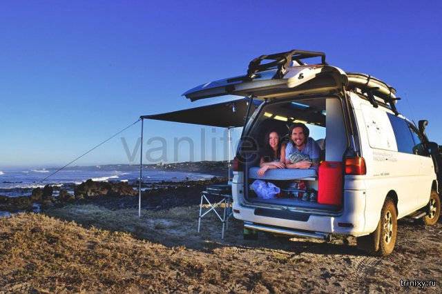 Превращение Mitsubishi Delica в уютный домик на колёсах
