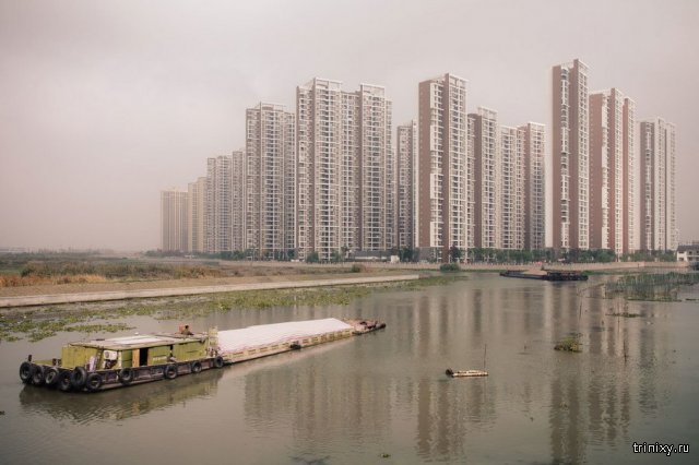 Незаселенные города-призраки в Китае