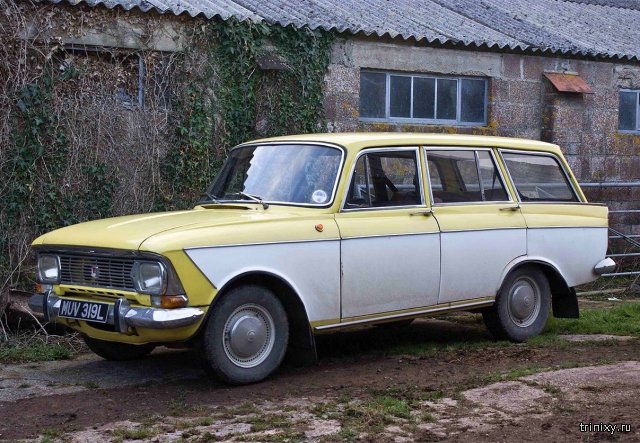 Трудовик из Великобритании коллекционирует советские автомобили