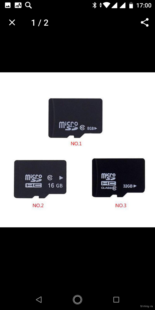 Поддельные карты памяти MicroSD с интернет магазинов Pandao, Joom