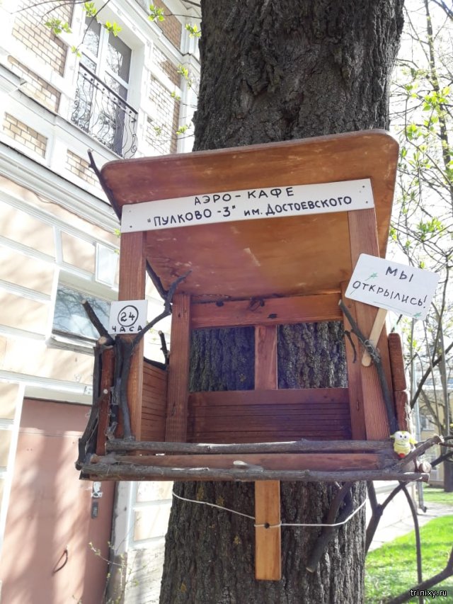 Пушкинская креативная кормушка Пушкинская креативная кормушка