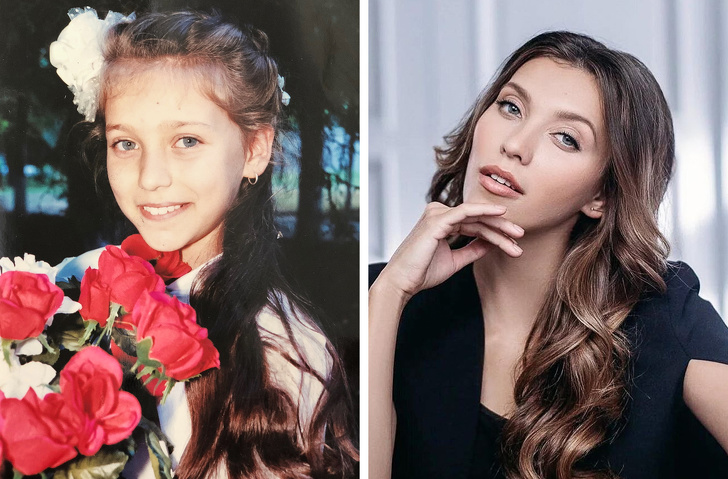 Как российские знаменитости выглядели в школьные годы