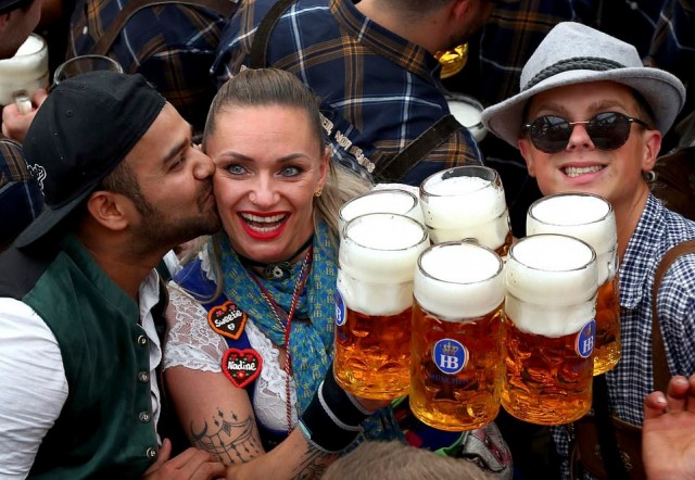 Самый большой фестиваль пива «Октоберфест-2019» стартовал в Мюнхене
