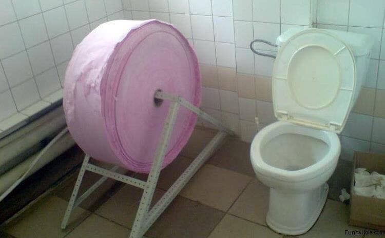 Безумные дизайны туалетных комнат