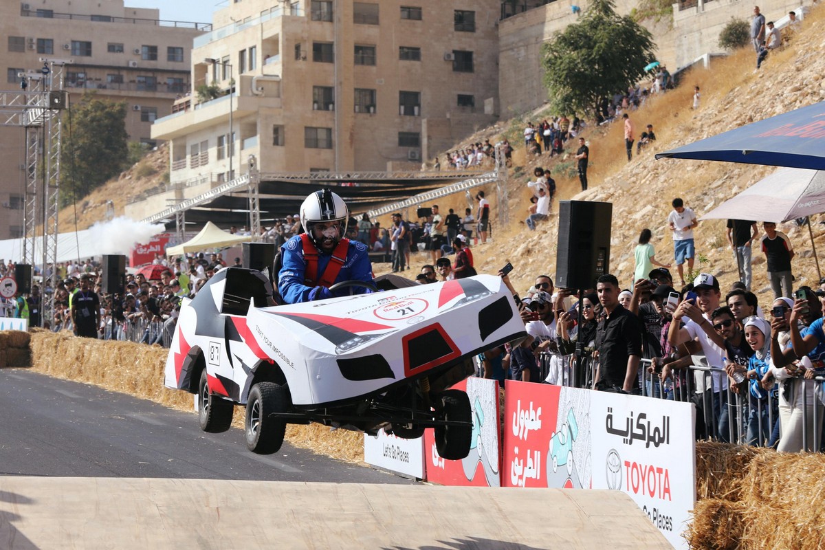 Как прошла гонка Red Bull Soapbox в Иордании