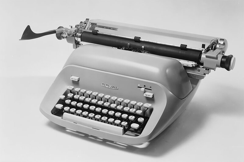 Фотоподборка эпохи пишущих машинок