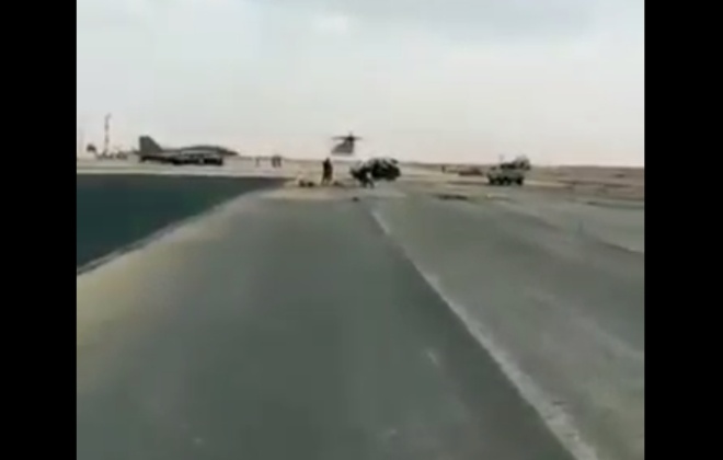 Проход истребителя МиГ-29 на предельно малой высоте