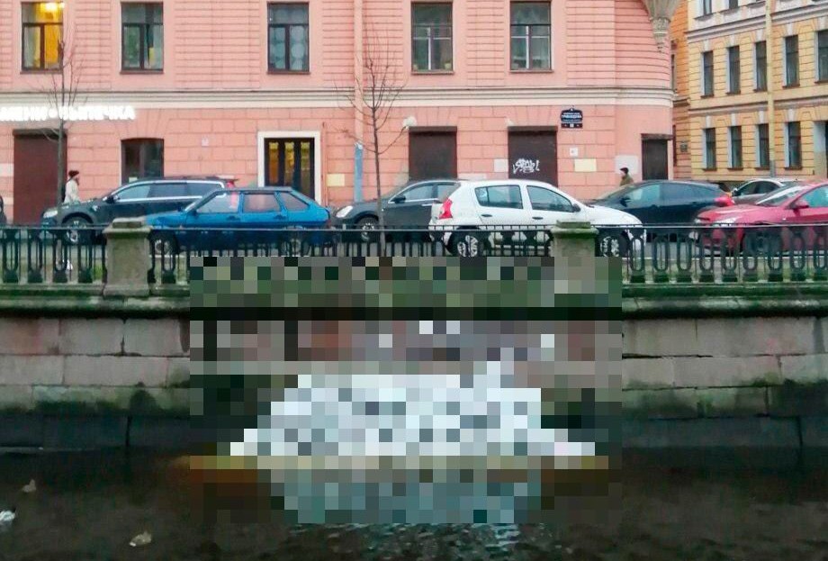 Питерский пролом на набережной превратился в арт-объект