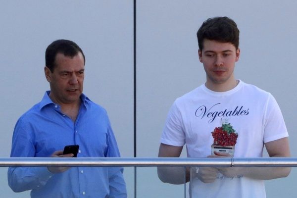 Как выглядит сын Дмитрия Медведев?