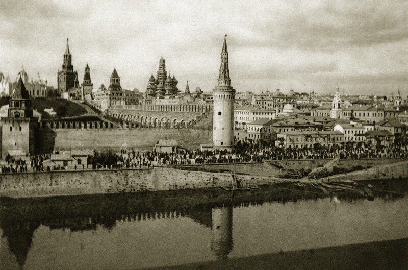 Так выглядела Москва в 1920-х годах